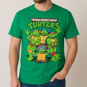 Teenage Mutant Ninja Turtles Graphic Tee – Size XL (Zuni Sportswear)
